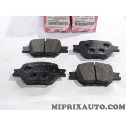 Jeu 4 plaquettes de frein avant Toyota Lexus original OEM 04465-YZZDF 04465YZZDF 