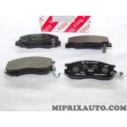 Jeu 4 plaquettes de frein Toyota Lexus original OEM 04465-YZZCH 04465YZZCH 