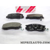 Jeu 4 plaquettes de frein Toyota Lexus original OEM 04465-YZZCH 04465YZZCH