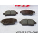 Jeu 4 plaquettes de frein avant Toyota Lexus original OEM 04465-17140 0446517140