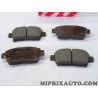 Jeu 4 plaquettes de frein avant Toyota Lexus original OEM 04465-17140 0446517140