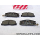 Jeu 4 plaquettes de frein Toyota Lexus original OEM 04465-YZZAV 04465YZZAV