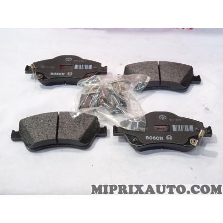 Jeu 4 plaquettes de frein Toyota Lexus original OEM 04465-02270 0446502270 