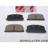 Jeu 4 plaquettes de frein Toyota Lexus original OEM 04465-YZZAA 04465YZZAA