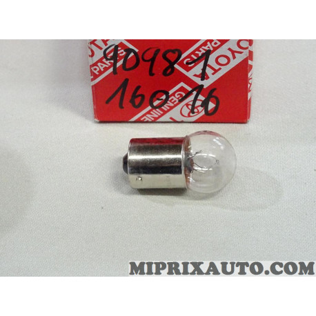 Lot 5 ampoules bulbes 24v 5W Toyota Lexus original OEM 90981-16016 9098116016 
