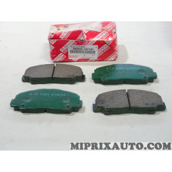 Jeu 4 plaquettes de frein Toyota Lexus original OEM 04465-60100 0446560100 