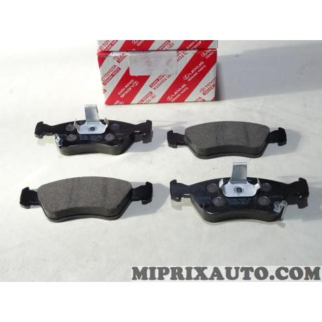 Jeu 4 plaquettes de frein Toyota Lexus original OEM 04465-YZZCG 04465YZZCG 