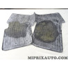 Jeu 3 tapis de sol caoutchouc sur mesure avant + arriere (sale voir photo) Toyota Lexus original OEM PZ49K-B0350-RJ PZ49KB0350RJ