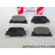Jeu 4 plaquettes de frein Toyota Lexus original OEM 04466-47010 0446647010