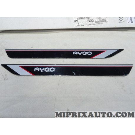 Jeu 2 seuils de portes Toyota Lexus original OEM PZ467-0H000SR PZ4670H000SR pour toyota aygo 