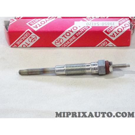 Lot 2 bougies de prechauffe Toyota Lexus original OEM 19850-54120 1985054120 