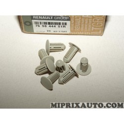 1 Agrafe attache clips bouton fixation revetement Renault Dacia original OEM 769844451R