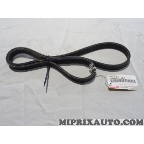 1 Courroie accessoire 5PK1120 Toyota Lexus original OEM 99365-31120 9936531120 