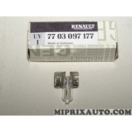 Ampoule de phare H2 Renault Dacia original OEM 7703097177