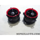 Jeu 2 contours bouche ventilation chauffage rouge Toyota Lexus original OEM PW277-0D100-DC PW2770D100DC pour toyota yaris de 201