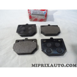 Jeu 4 plaquettes de frein Toyota Lexus original OEM 04465-10120 0446510120 