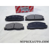 Jeu 4 plaquettes de frein Toyota Lexus original OEM 04465-28310 0446528310