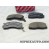 Jeu 4 plaquettes de frein Toyota Lexus original OEM 04465-YZZAK 04465YZZAK
