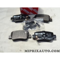 Jeu 4 plaquettes de frein Toyota Lexus original OEM 04466-05040 0446605040 