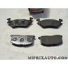 Jeu 4 plaquettes de frein avant Toyota Lexus original OEM 04465-YZZAE 04465YZZAE
