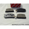 Jeu 4 plaquettes de frein Toyota Lexus original OEM 04466-17100 0446617100