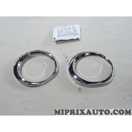 Jeu 2 contours phare antibrouillard chrome Toyota Lexus original OEM PW401-10001-01 PW4011000101 