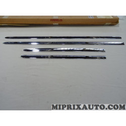 Jeu 4 baguettes moulure chrome de porte Toyota Lexus original OEM PZ415-G0491-ZB PZ415G0491ZB pour toyota prius 3 III 
