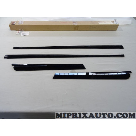 Jeu 4 baguettes moulure de porte noir Toyota Lexus original OEM PW156-0R003-CE PW1560R003CE pour toyota RAV4 de 2012 à 2018 