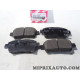 Jeu 4 plaquettes de frein avant Toyota Lexus original OEM 04465-YZZDA 04465YZZDA