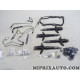 Kit 4 injecteurs carburant 23670-30440 avec tuyaux Toyota Lexus original OEM 04005-39130 0400539130 pour toyota dyna hiace 3.0D 