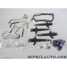 Kit 4 injecteurs carburant 23670-30440 avec tuyaux Toyota Lexus original OEM 04005-39130 0400539130 pour toyota dyna hiace 3.0D 