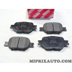 Jeu 4 plaquettes de frein Toyota Lexus original OEM 04465-13060 0446513060 