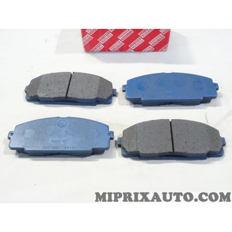 Jeu 4 plaquettes de frein Toyota Lexus original OEM 04465-26300 0446526300 