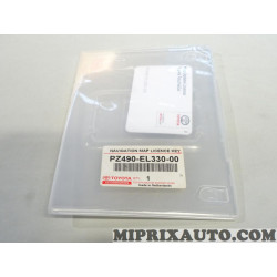 Licence clé carte navigation Toyota Lexus original OEM PZ490-EL330-00 PZ490EL33000 