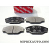 Jeu 4 plaquettes de frein Toyota Lexus original OEM 04465-26230 0446526230