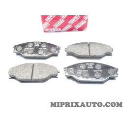 Jeu 4 plaquettes de frein avant Toyota Lexus original OEM 04465-YZZAJ 04465YZZAJ 
