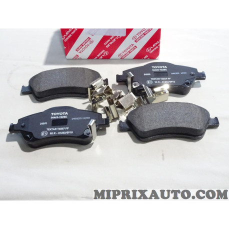 Jeu 4 plaquettes de frein avant montage bendix Toyota Lexus original OEM 04465-YZZEC 04465YZZEC 