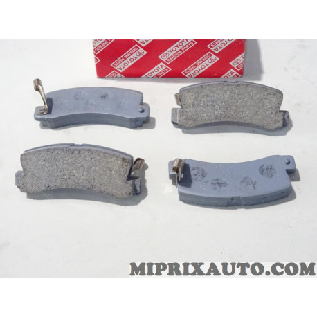 Jeu 4 plaquettes de frein Toyota Lexus original OEM 04466-33010 0446633010 