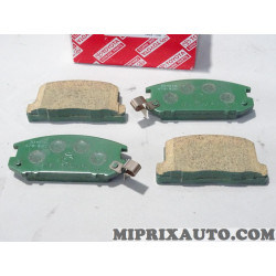 Jeu 4 plaquettes de frein Toyota Lexus original OEM 04466-17090 0446617090 