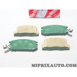 Jeu 4 plaquettes de frein Toyota Lexus original OEM 04466-17040 0446617040 