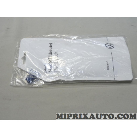 Sac de recharge nettoyant ecran 200ml Volkswagen Audi Seat Skoda original OEM&nbsp;000096311AE 