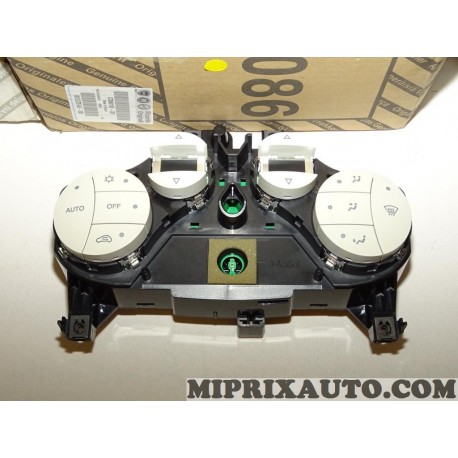 Bloc commande de chauffage climatisation ivoire Fiat Alfa Romeo Lancia original OEM 735491193 pour fiat 500 partir de 2007