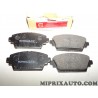 Jeux 4 plaquettes de frein Motrio Renault Dacia original OEM 8671019115 pour nissan almera tino V10 primera P12