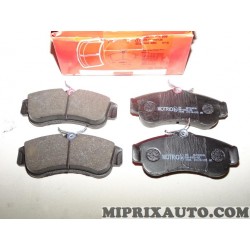 Jeux 4 plaquettes de frein Motrio Renault Dacia original OEM 8671016536 pour nissan almera 2 II primera P10 P11