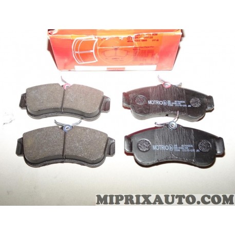 Jeux 4 plaquettes de frein Motrio Renault Dacia original OEM 8671016536 pour nissan almera 2 II primera P10 P11