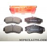 Jeux 4 plaquettes de frein Motrio Renault Dacia original OEM 8671016536 pour nissan almera 2 II primera P10 P11