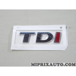 Logo motif embleme ecusson badge monogramme TDI Volkswagen Audi Seat Skoda original OEM&nbsp;5K0853675APGQF 