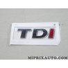 Logo motif embleme ecusson badge monogramme TDI Volkswagen Audi Seat Skoda original OEM 5K0853675APGQF
