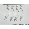 Kit ressorts agrafe fixation plaquettes de frein Volkswagen Audi Seat Skoda original OEM 5WA698269C