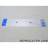 Plaque immatriculation departement 93 TPPR Volkswagen Audi Seat Skoda